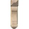 Ekena Millwork Merced Arts and Crafts Rough Sawn Bracket w/ Offset Brace, Douglas Fir, 8"W x 20"D x 32"H BKT0806X20X32MRC03RDF - alternate 3